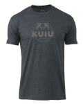 KUIU Circle Logo T-Shirt | Charcoal