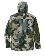 Axis Hybrid Hooded Jacket | Verde