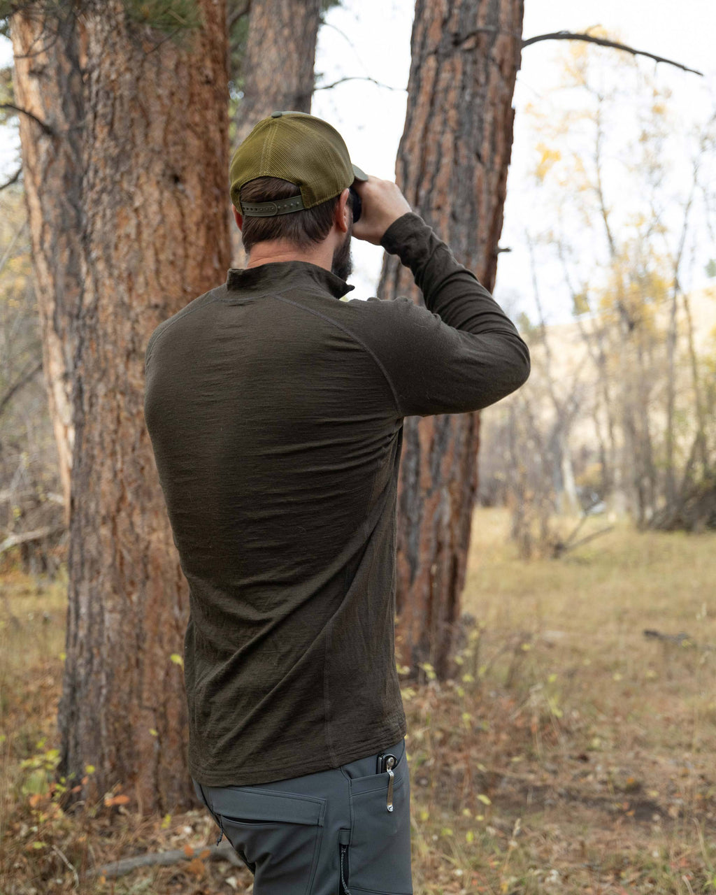 ULTRA Merino 145 Zip-T Hunting Shirt | Loden