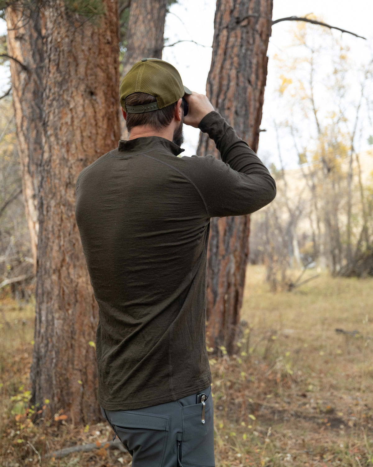 ULTRA Merino 145 Zip-T Hunting Shirt | Loden