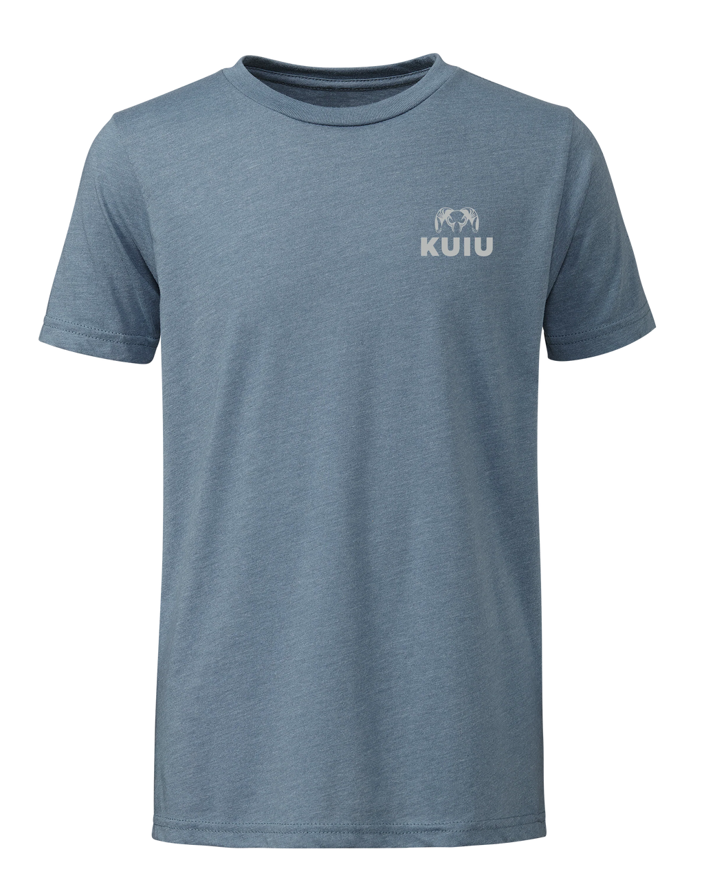 KUIU Youth Whitetail T-Shirt | Heather Slate Blue