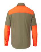 Upland Sporter Shirt | Khaki/Blaze Orange