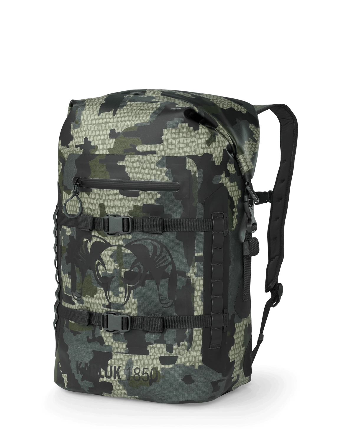 Outlet Karluk 1850 Roll Top Dry Backpack | Verde
