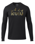 KUIU Valo Duck Long Sleeve T-Shirt | Black