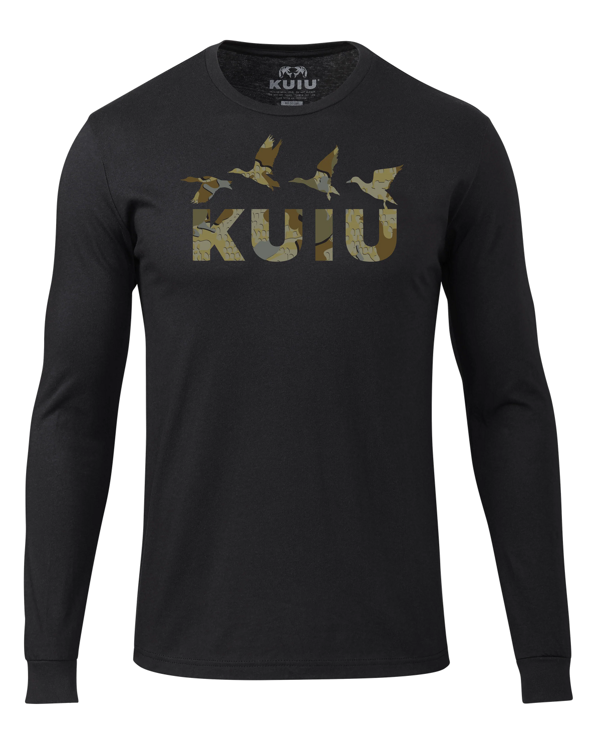 KUIU Valo Duck Long Sleeve T-Shirt | Black
